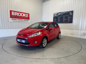 2011 Ford Fiesta 1.4 Tdci Dpf Zetec 5dr in Red — image 3