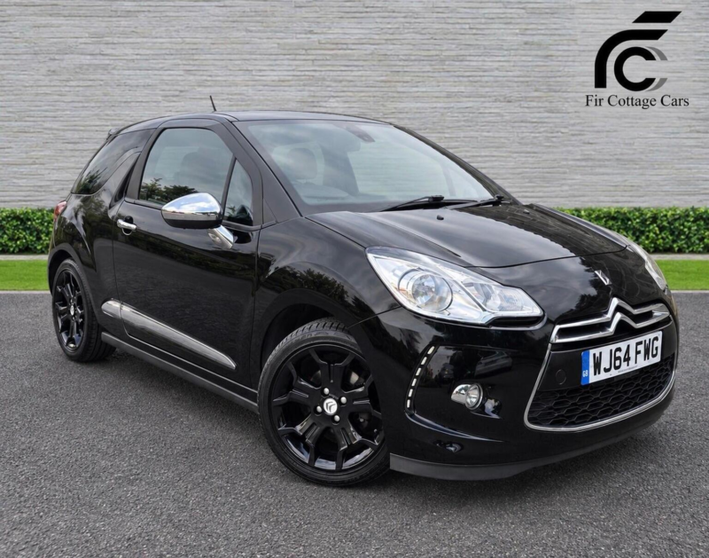 2014 Citroen Ds3 1.6 Vti Dstyle Plus Auto Euro 5 3dr in Black — image 1