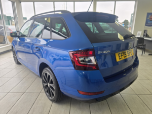 2019 Skoda Fabia 1.0 Tsi Monte Carlo Estate in Blue — image 5