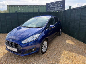 2015 Ford Fiesta 1.0t Ecoboost Titanium X Euro 6 (s/s) 5dr in Blue — image 6