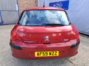 2009 Peugeot 308 1.6 Hdi Verve in Red — image 4