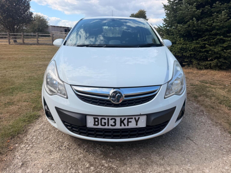 2013 Vauxhall Corsa 1.2 16v Energy Euro 5 3dr (a/c) in White — image 1