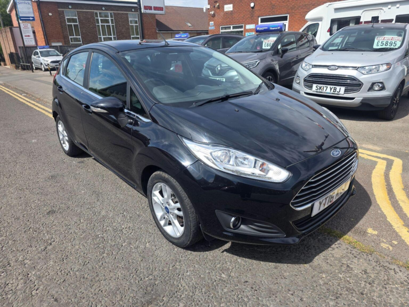 2016 Ford Fiesta 1.0t Ecoboost Zetec Euro 6 (s/s) 5dr in Black — image 1