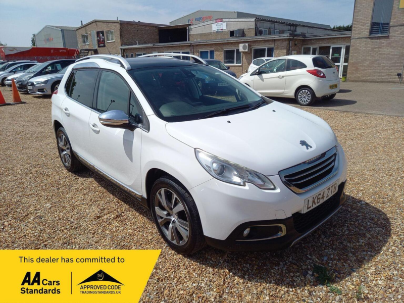 2014 Peugeot 2008 1.6 E-Hdi Feline Euro 5 (s/s) 5dr (calima) in White — image 1