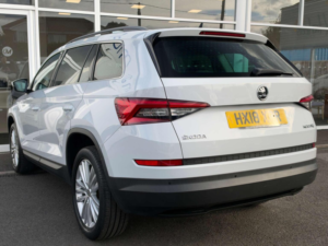 2018 Skoda Kodiaq 1.4 Tsi Act Se L DSG Euro 6 (s/s) 5dr (7 Seat) in White — image 2