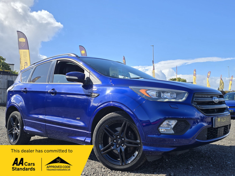 2016 Ford Kuga 2.0 Tdci Ecoblue St-Line SUV 5dr Diesel Manual AWD Euro 6 (s/s) (180 Ps) in Blue — image 1