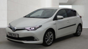 2016 Toyota Auris 1.8 Vvt-H Excel CVT Euro 6 (s/s) 5dr in White — image 3