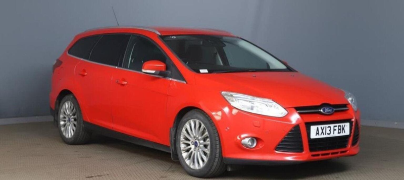 2013 Ford Focus 2.0 Tdci Titanium X Powershift Euro 5 5dr in Red — image 1