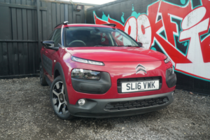2016 Citroen C4 Cactus 1.2 Puretech Flair Edition Hatchback 5dr Petrol Manual Euro 6 (s/s) (110 Ps) in Red — image 3