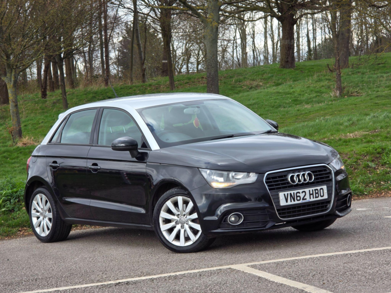 2012 Audi A1 1.6 Tdi Sport Sportback Euro 5 (s/s) 5dr in Black — image 1