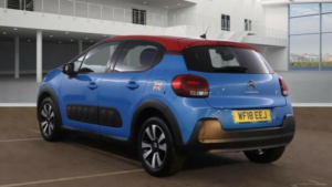 2018 Citroen C3 1.2 Puretech Flair Euro 6 (s/s) 5dr in Blue — image 3