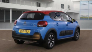 2018 Citroen C3 1.2 Puretech Flair Euro 6 (s/s) 5dr in Blue — image 4