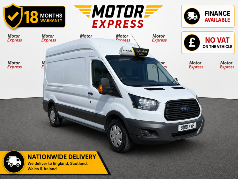 2018 Ford Transit 2.0 350 Ecoblue in White — image 1