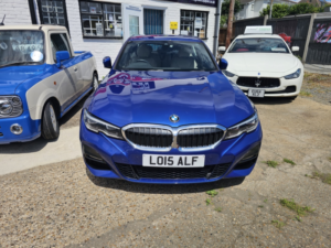 2019 BMW 3 Series 2.0 320i M Sport Saloon in Blue — image 2
