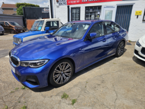 2019 BMW 3 Series 2.0 320i M Sport Saloon in Blue — image 3