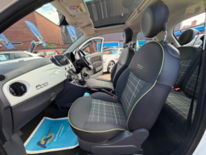 2017 Fiat 500 1.2 Lounge Euro 6 (s/s) 3dr in White — image 4