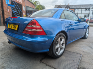 2001 Mercedes-Benz Slk 2.3 Slk230 Kompressor in Blue — image 2