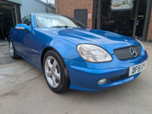 2001 Mercedes-Benz Slk 2.3 Slk230 Kompressor in Blue — image 3