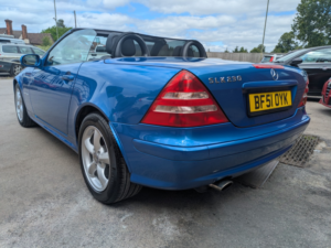 2001 Mercedes-Benz Slk 2.3 Slk230 Kompressor in Blue — image 4