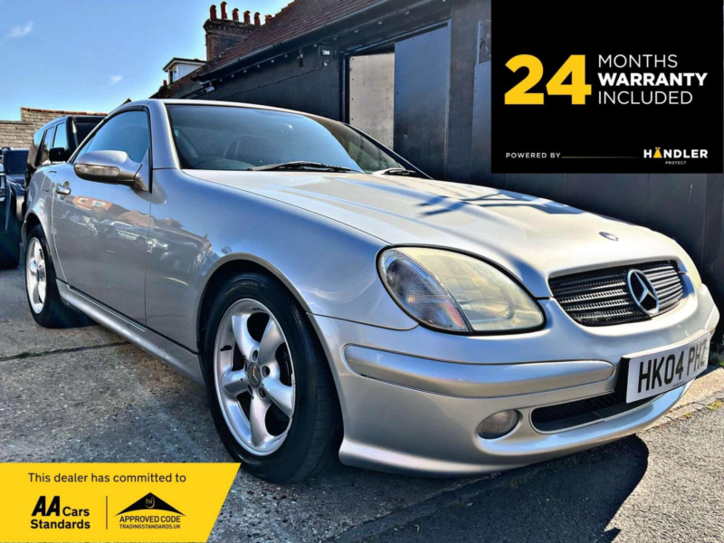 2004 Mercedes-Benz Slk 2.3 Slk230 Kompressor 2dr in Silver — image 1
