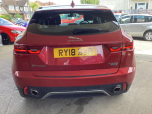 2018 Jaguar E-Pace 2.0 P250 Auto AWD Euro 6 (s/s) 5dr in Red — image 5