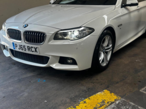 2015 BMW 5 Series 2.0 520d M Sport Euro 6 (s/s) 4dr in White — image 2