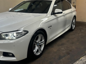 2015 BMW 5 Series 2.0 520d M Sport Euro 6 (s/s) 4dr in White — image 3