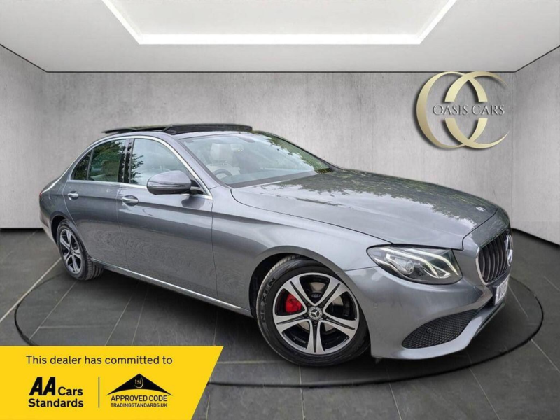 2018 Mercedes-Benz E Class 2.0 E220d Se (premium) G-Tronic+ Euro 6 (s/s) 4dr in Grey — image 1