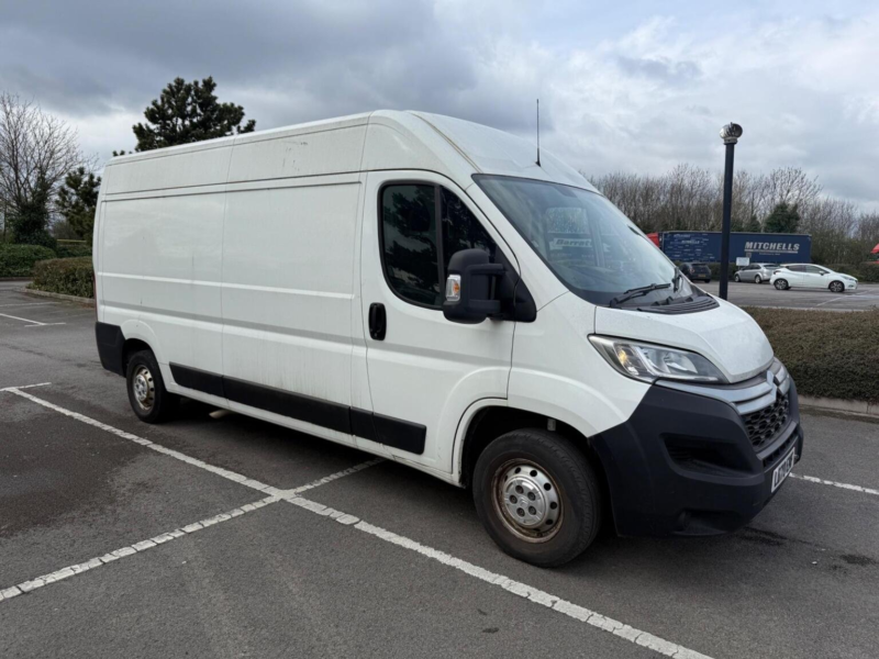 2020 Citroen Relay 2.2 Bluehdi 35 Enterprise L3 High Roof Euro 6 (s/s) 5dr in White — image 1