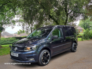 2016 Volkswagen Caddy Maxi 2.0 Tdi C20 Bluemotion Tech Highline Lwb Euro 6 (s/s) 6dr in Blue — image 3
