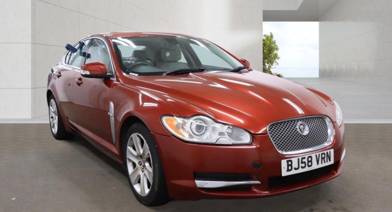 2008 Jaguar Xf 2.7d V6 Premium Luxury Auto Euro 4 4dr in Red — image 1