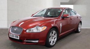 2008 Jaguar Xf 2.7d V6 Premium Luxury Auto Euro 4 4dr in Red — image 2