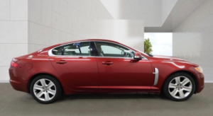 2008 Jaguar Xf 2.7d V6 Premium Luxury Auto Euro 4 4dr in Red — image 5