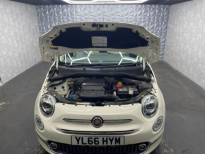 2016 Fiat 500 1.2 Lounge Euro 6 (s/s) 3dr in White — image 5