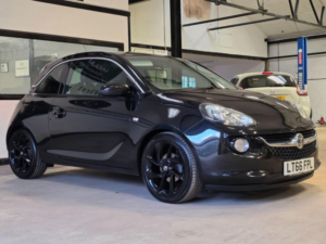 2016 Vauxhall Adam 1.4i Slam Euro 6 3dr in Black — image 3