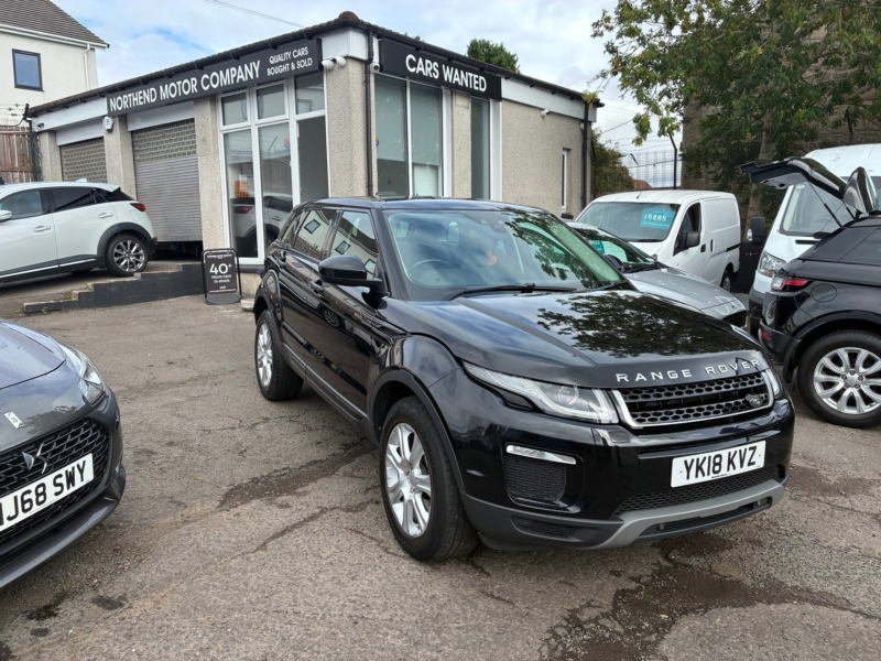 2018 Land Rover Range Rover Evoque 2.0 Td4 Se Tech SUV 5dr Diesel Manual 4WD Euro 6 (s/s) (180 Ps) in Black — image 1