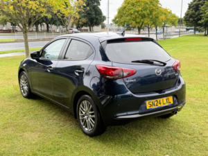 2024 Mazda Mazda2 1.5 Skyactiv-G Exclusive-Line Hatchback 5dr Petrol Auto Euro 6 (s/s) (90 Ps) in Blue — image 5