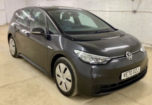 2020 Volkswagen Id.3 Pro Performance 58kwh Life Hatchback 5dr Electric Auto (204 Ps) in Grey — image 4