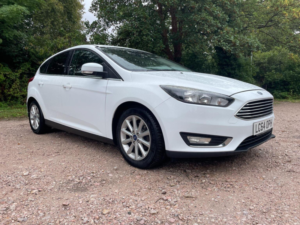 2015 Ford Focus 1.6 Tdci Titanium Euro 5 (s/s) 5dr in White — image 2