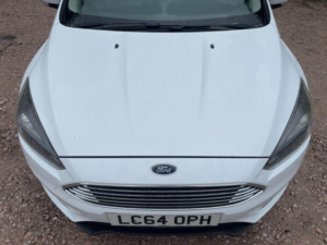 2015 Ford Focus 1.6 Tdci Titanium Euro 5 (s/s) 5dr in White — image 6