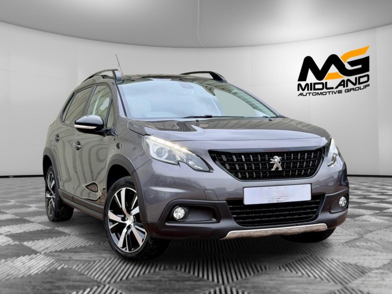 2017 Peugeot 2008 1.6 Bluehdi Gt Line Euro 6 5dr in Grey — image 1