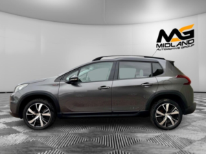 2017 Peugeot 2008 1.6 Bluehdi Gt Line Euro 6 5dr in Grey — image 6