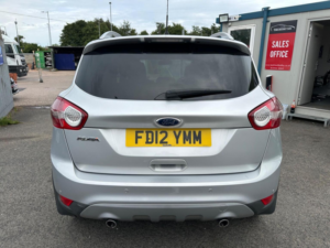 2012 Ford Kuga 2.0 Tdci Zetec 2WD Euro 5 5dr in Silver — image 6
