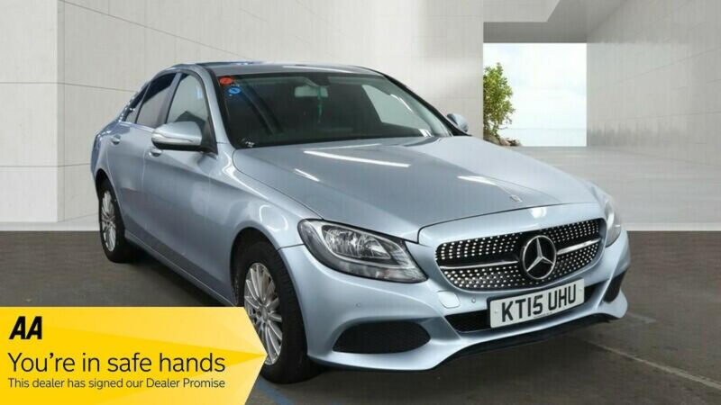2015 Mercedes-Benz C Class 2.0 C200 Se 7g-Tronic+ Euro 6 (s/s) 4dr in Silver — image 1