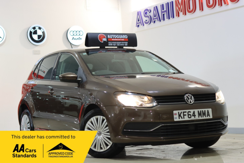 2014 Volkswagen Polo 1.2 Tsi Bluemotion Tech Se DSG Euro 6 (s/s) 5dr in Brown — image 1