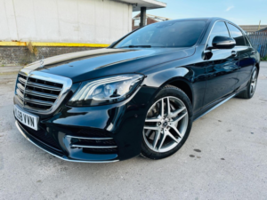 2019 Mercedes-Benz S Class 2.9 S350ld Amg Line (executive) G-Tronic+ Euro 6 (s/s) 4dr in Black — image 2