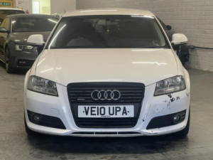 2010 Audi A3 2.0 Tdi Sport Sportback 5dr Diesel Manual Euro 5 (s/s) (140 Ps) in White — image 3
