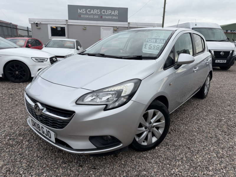 2018 Vauxhall Corsa 1.4 I Ecotec Design in Silver — image 1