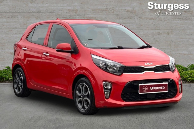 2022 Kia Picanto 1.0 Dpi 3 AMT Euro 6 (s/s) 5dr in Red — image 1