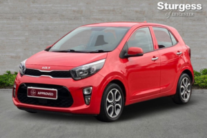 2022 Kia Picanto 1.0 Dpi 3 AMT Euro 6 (s/s) 5dr in Red — image 3